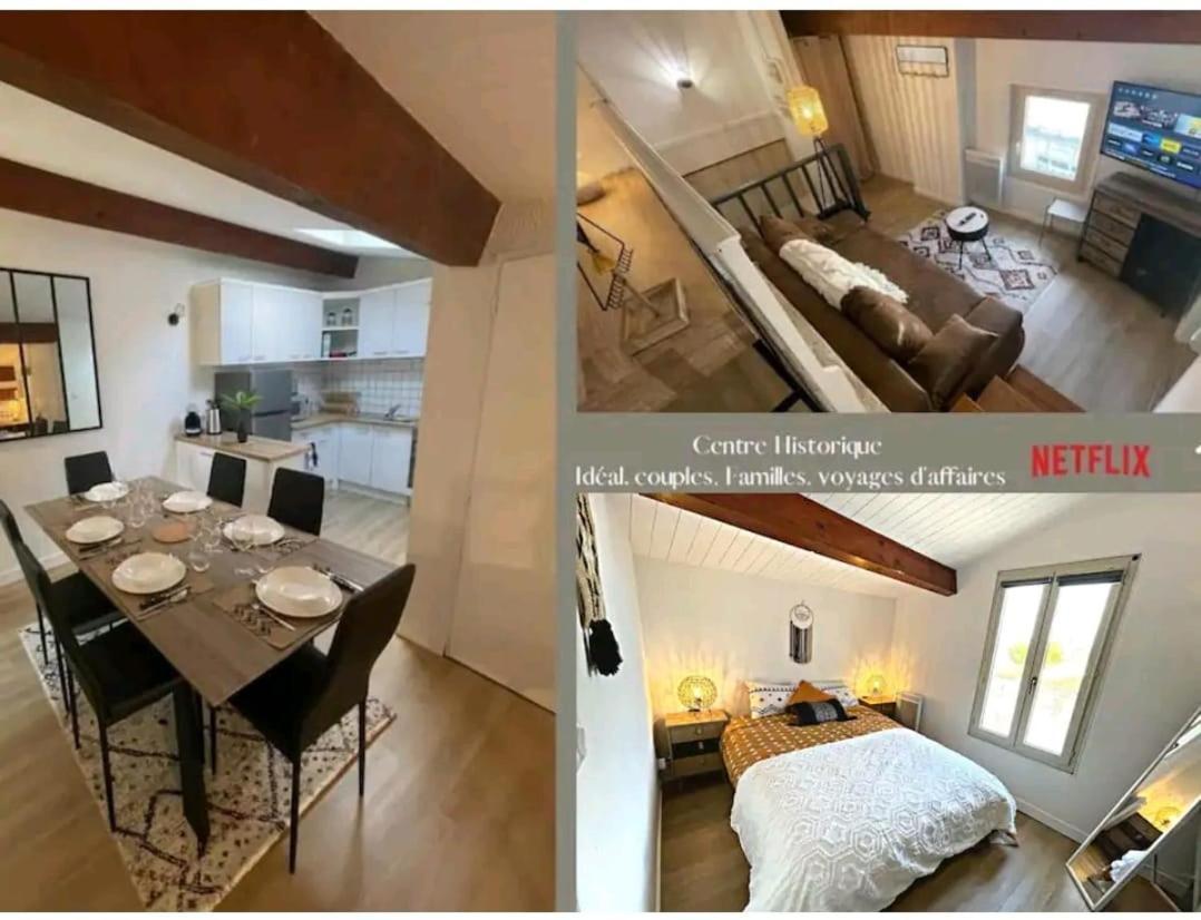Le Loft Berbere - Ideal Couples, Familles, Business - Centre Historique, Wifi , Netflix Niort Dış mekan fotoğraf